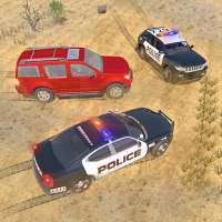Offroad Jeep Prado Driving - Police Chase Games