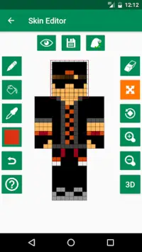 Skin editor with 3D preview - MCPE: Mods / Tools - Minecraft