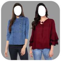 Women with Jeans Photo Frames on 9Apps