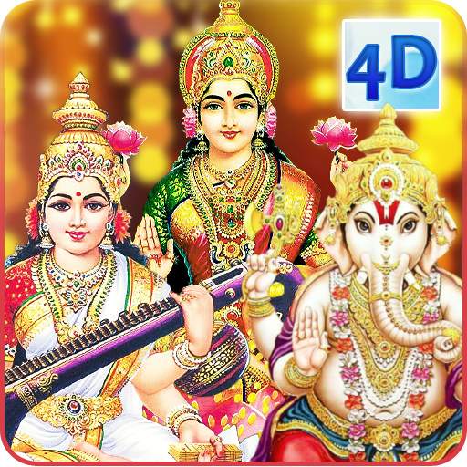 4D Lakshmi Pujan Live Wallpaper