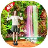 3D DSLR Waterfall Photo Frames