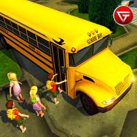 3D City School Bus Driving Sim