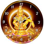 Sabarimala Ayyappa Swamy Live Clock wallpaper