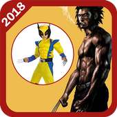 Wolverine Photo Frame on 9Apps