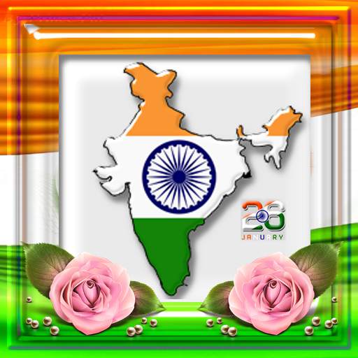 India Flag Theme Photo frames & Live Wallpaper