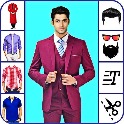 Men Suit Photo Editor - Professional and Casual