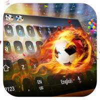 Fire football keyboard
