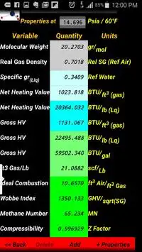 Compressibility Z Factor Gas