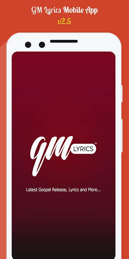 GM Lyrics Mobile - Download Gospel Songs screenshot 1