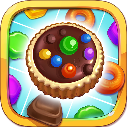 Cookie Mania - Match-3 Sweet Game आइकन