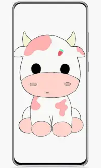 Descarga de la aplicación 🍓 Cute Strawberry Cow Wallpaper 🐮 2023 - Gratis  - 9Apps