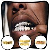 Fake Gold teeth Photo Editor on 9Apps