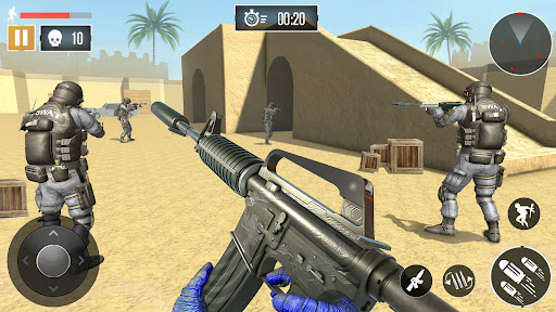 FPS 코만도 슈팅 - 총기 게임, 군대 게임 screenshot 7