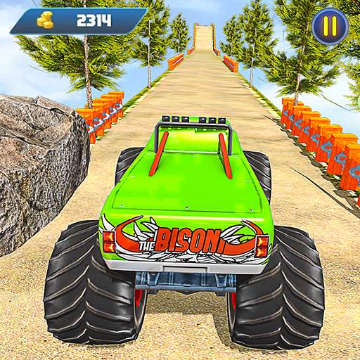 Monster Truck Stunt 2020 : Mountain Climb Master