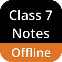 Class 7 Notes Offline on 9Apps
