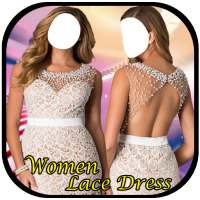 Women Lace Dress Suits