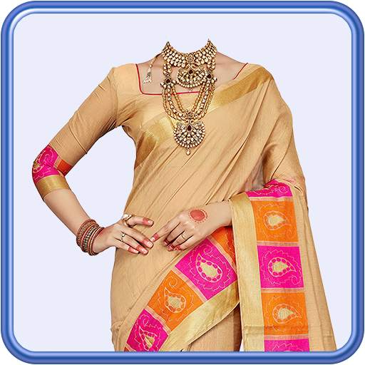 Women Bridal Saree Photo Suit