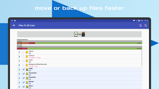 Files To SD Card - Make space screenshot 8