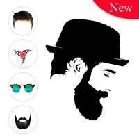 Man Hair style:Beard:Glasses&Live Beard Camera on 9Apps