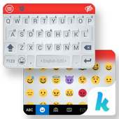 Light Keyboard Kika Theme on 9Apps