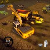 Excavator City Construction 3D- Sand Excavator Sim