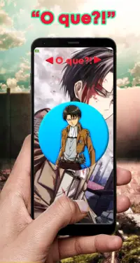 Download do aplicativo Oi Oi Oi! Attack on Titan Frases de Levi Ackerman  2023 - Grátis - 9Apps