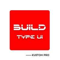 Build Type UI Kustom Pro/Klwp on 9Apps