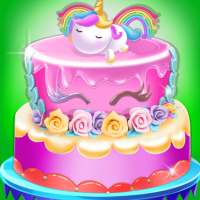 Game Pembuatan Kue Unicorn: Kue Cupcake Unicorn