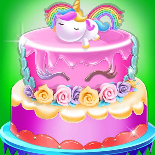 Unicorn Cake Making Game: Unicorn Cupcake Baking