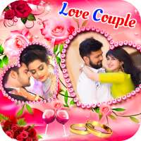 Love Couple Dual Photo Frame on 9Apps