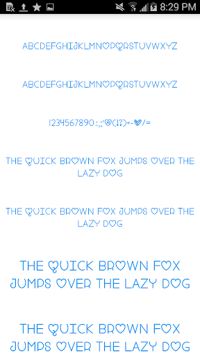 fonts for flipfont 3