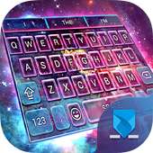 Galaxy Glitter keyboard Theme on 9Apps