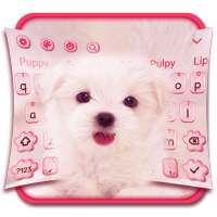 Cute Furry Puppy Keyboard