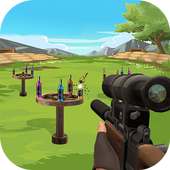 Bottle Sniper Shooter : Sniper Training