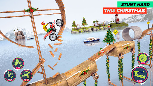 Bike Stunt 3d Motorcycle Games screenshot 1