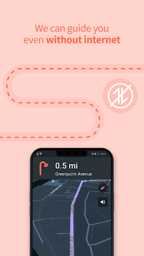 Karta GPS Navigation & Traffic screenshot 3