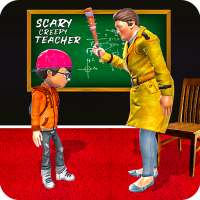 Scary Creepy Teacher 3D Games