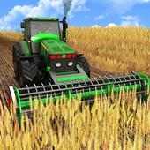 Harvester Tractor Farming Simulator Game