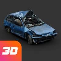 Simulator uji kecelakaan: hancurkan mobil & drift