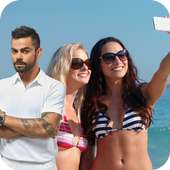 Selfie with Virat Kohli on 9Apps