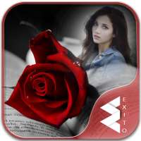 Red Rose Photo Frames on 9Apps