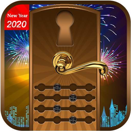 New Year Door Screen Lock: Decent Lock Screen