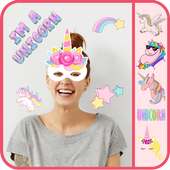 Unicorn Photo Sticker