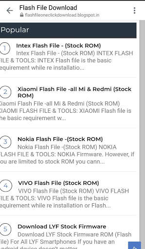 All Mobile Flash File Download screenshot 2