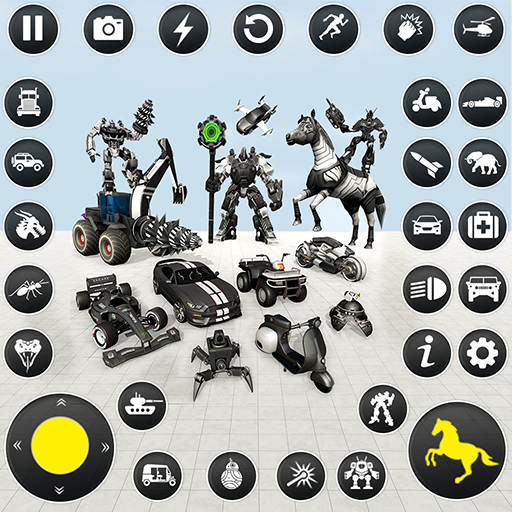 Horse Robot Car: Robot Game