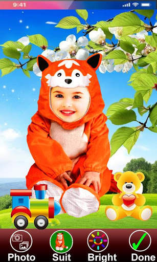 Baby Photo Editor - Baby Dress Pic Editor App screenshot 1