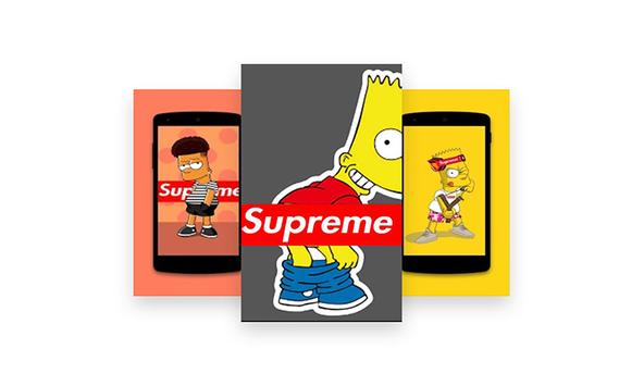 Bape Hypebeast Bart Simpson Supreme Wallpaper  Supreme Bart Simpson  PngHypebeast Png  free transparent png images  pngaaacom