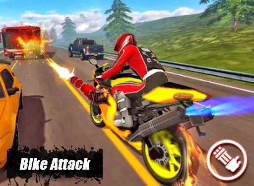 New Moto Racer : Traffic Rider Bike Driving Games скриншот 1