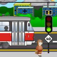 Tram Driver Simulator 2D - city train driving sim