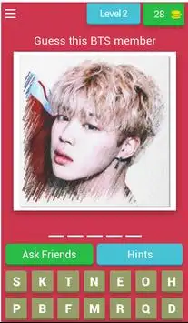 K-pop boyband quiz : Guess BTS, TXT, EXO Member screenshot 3